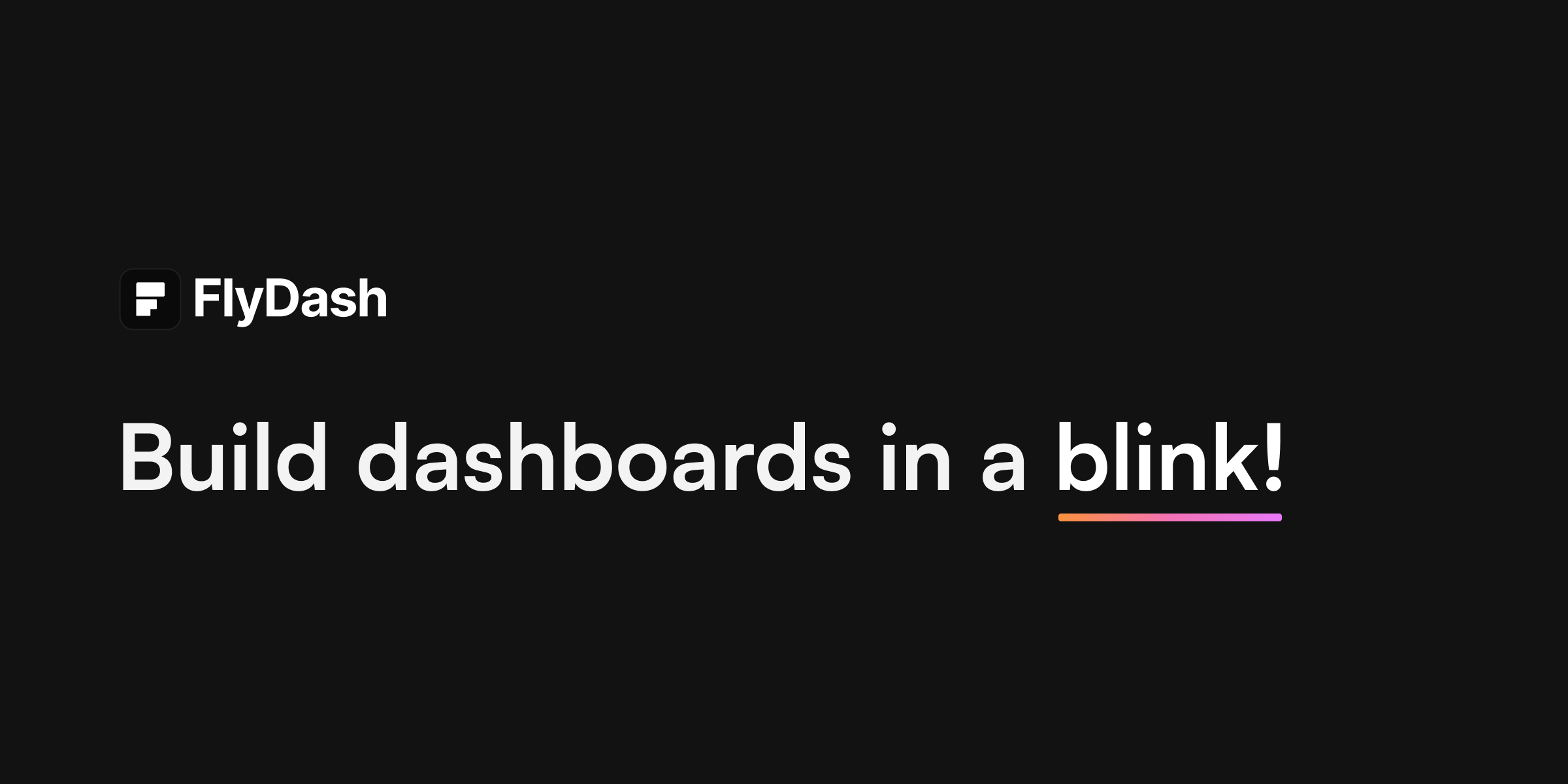 Flydas Software FlyDash | AI-Powered Internal Tools & Dashboard Builder